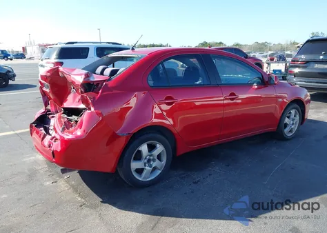 2009 Mitsubishi Lancer De z USA, uszkodzony, nr VIN JA3AU16U99U027291